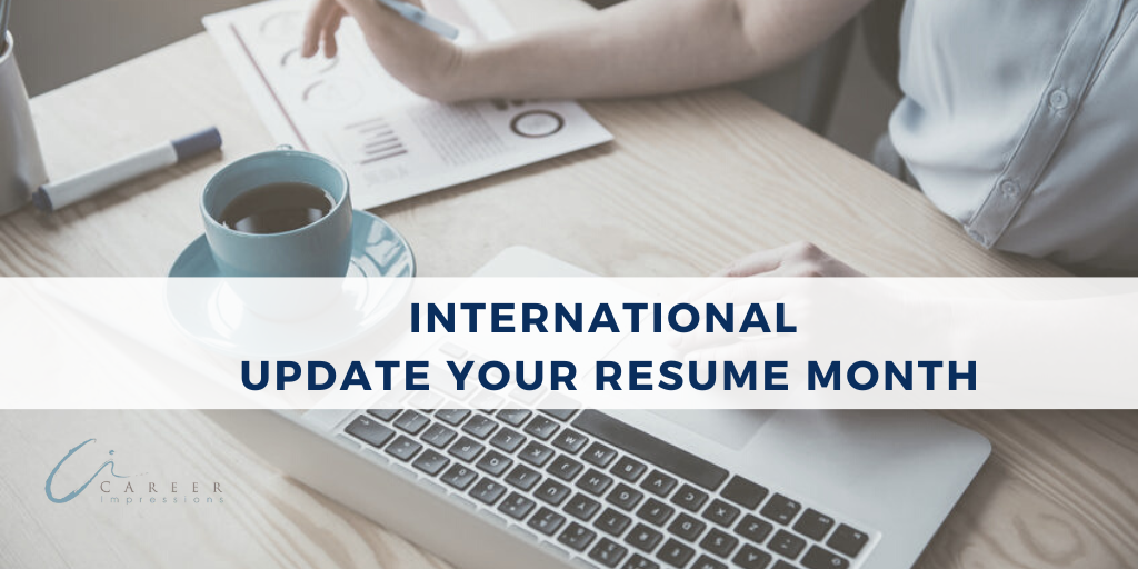 Update your resume month