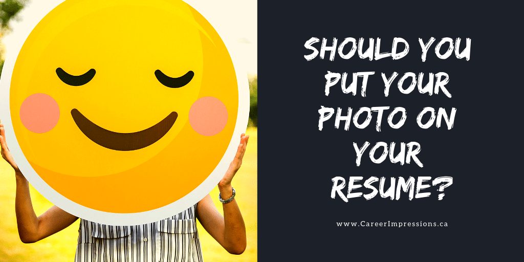 Should You Put Your Photo on Your Resume? - Career Impressions