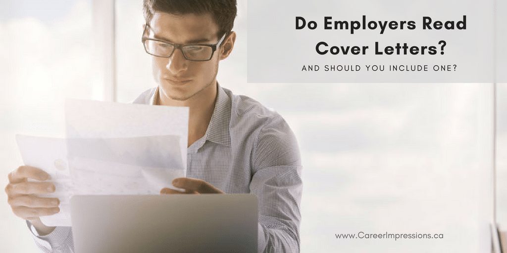 do employers read cover letters