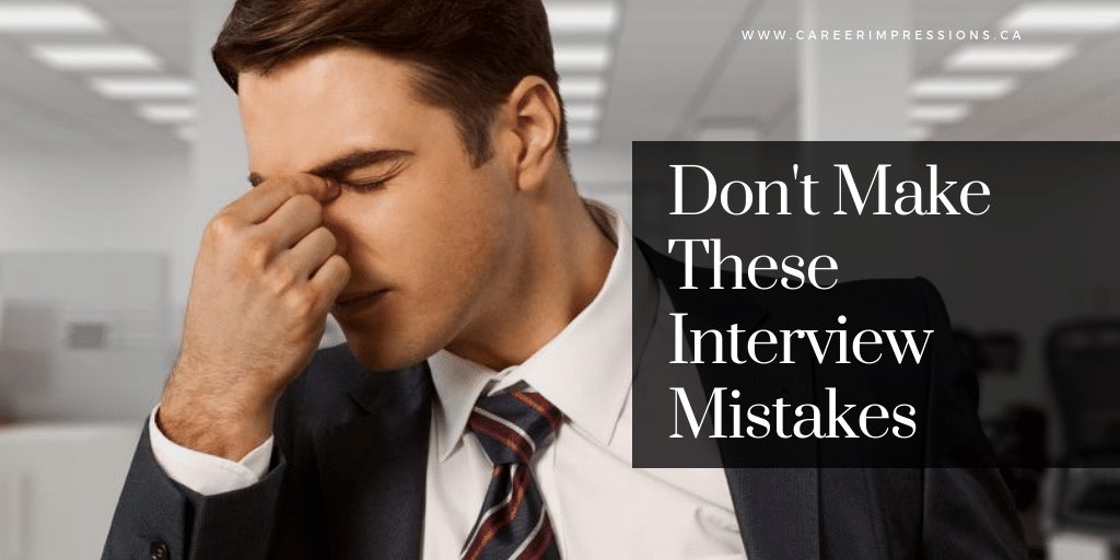 Interview Mistakes