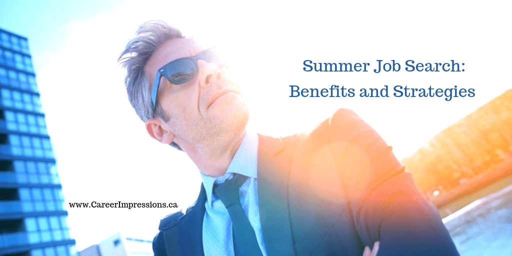 Summer Executive Job Search Strategies