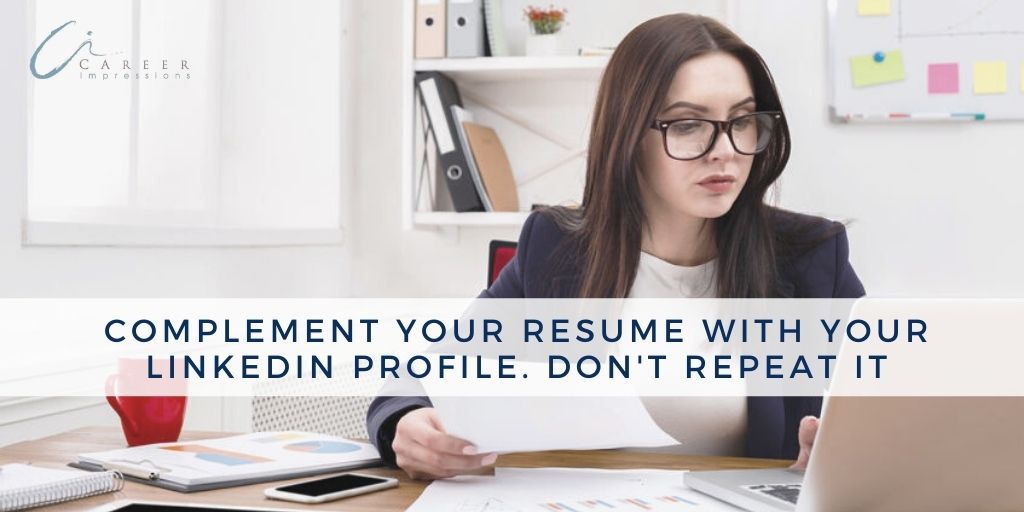 Complement Resume with LinkedIn