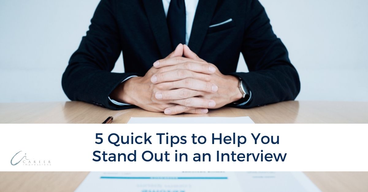 5 Tips to stand out in an interview