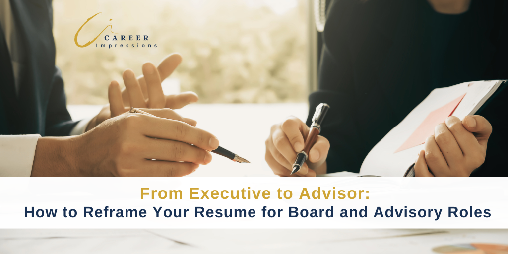 Executive to Advisor