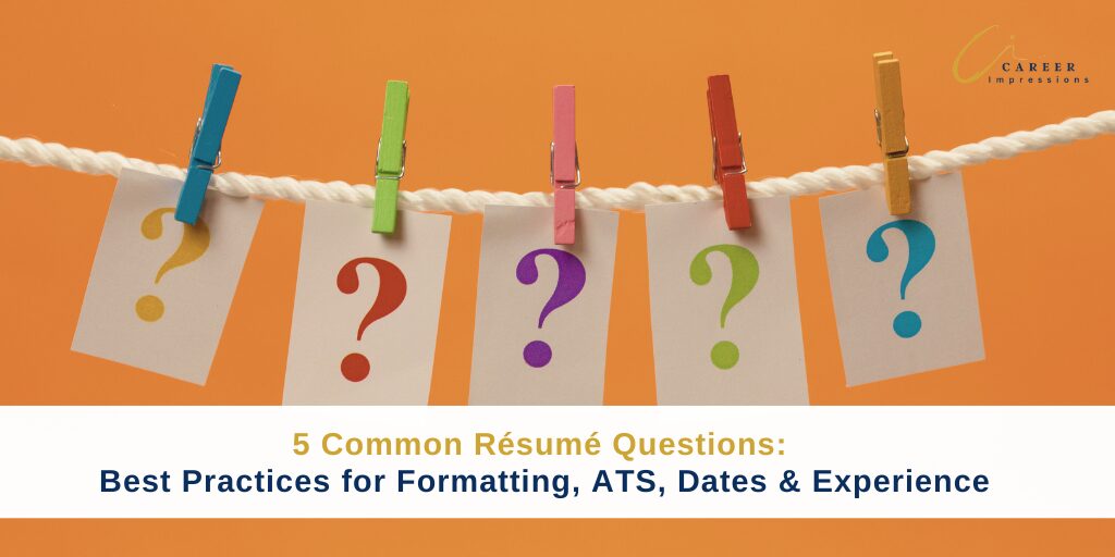 5 Common Resume Questions